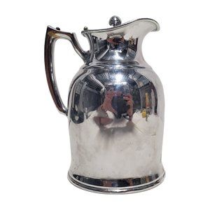 Stanley Insulated Pitcher Hot Cold Creamer Vtg Advertising Hotel Statler Hilton